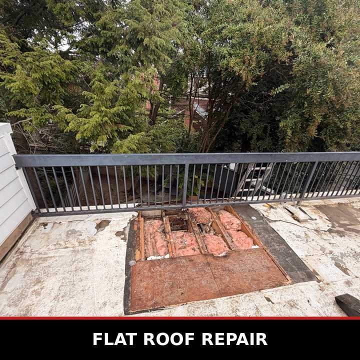 Flat roof repair