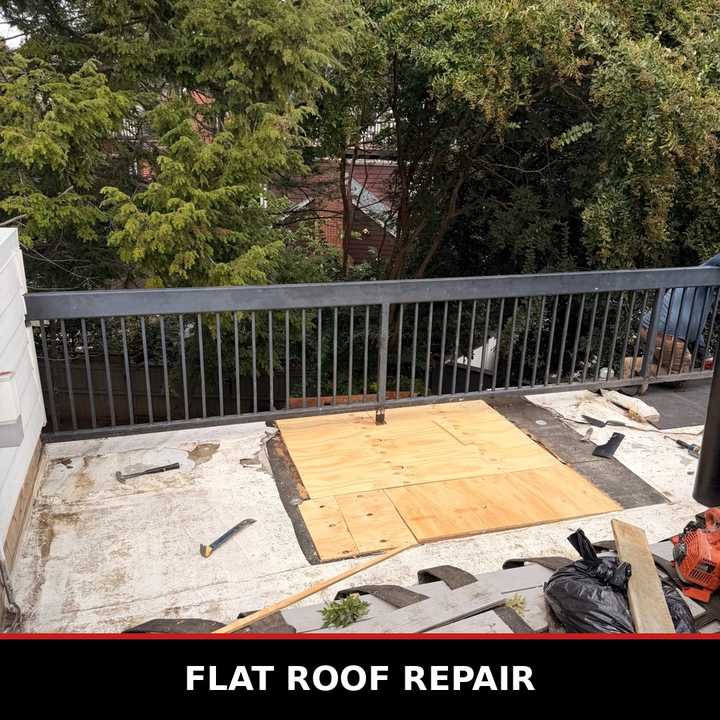 Flat roof repair
